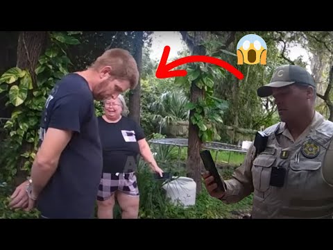 Florida Man Busted With LIVE Alligators in Backyard Pool!