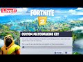 Fortnite Live playing with viewers: Eu Customs/Solos/Duos/Squads/Creative