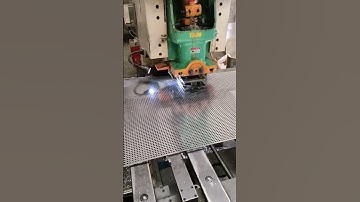 Power Press Machine in Action ⚙️ | Sheet Metal Industries | CNC & Fabrication Work #Shorts