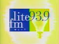WLIT 93 9 Lite FM 1995 Television Commercial Chicago Illinois 