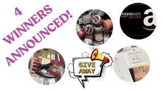 Jan 2026 3K Subscribers Giveaway + Guess The Price (4 WINNERS !!)