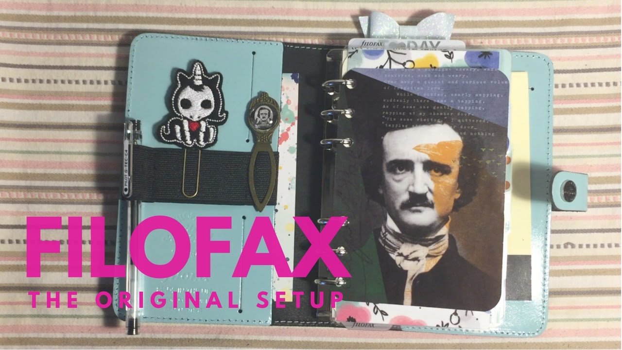 ♥ Planner Setup: Filofax Personal The Original Duck Egg