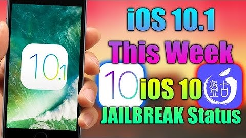 iOS 10.1 To Be Released This Week !!! - iOS 10 Jailbreak Status