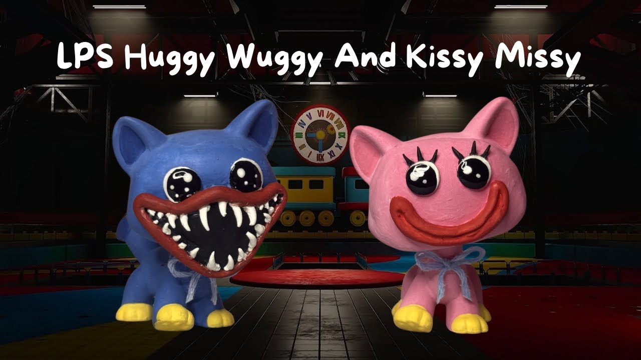 Poppy Lps How I Made Huggy Wuggy and Kissy Missy From PPT | Poppy Playtime LPS ...