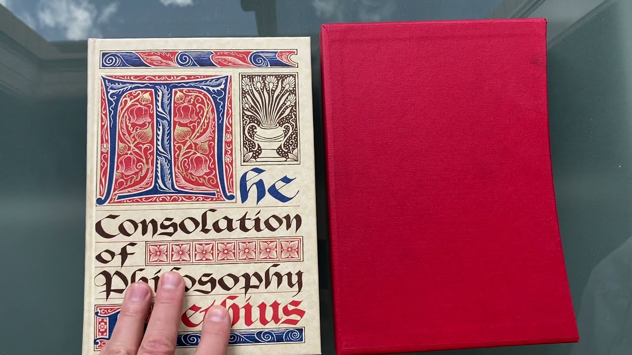 A Folio Society Edition of The Consolation of Philosophy - YouTube