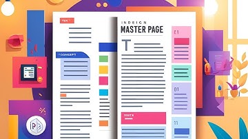 Create a Master Page with an Editable Text Adobe InDesign