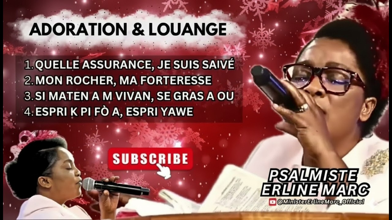 QUELLE ASSURANCE – Adoration & Louange (Si Maten an m Vivan / Espri ki Pi Fò a) | Sr Erline Marc