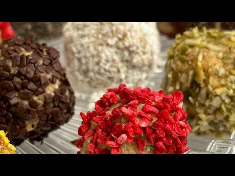 Трюфели из фиников - YouTube