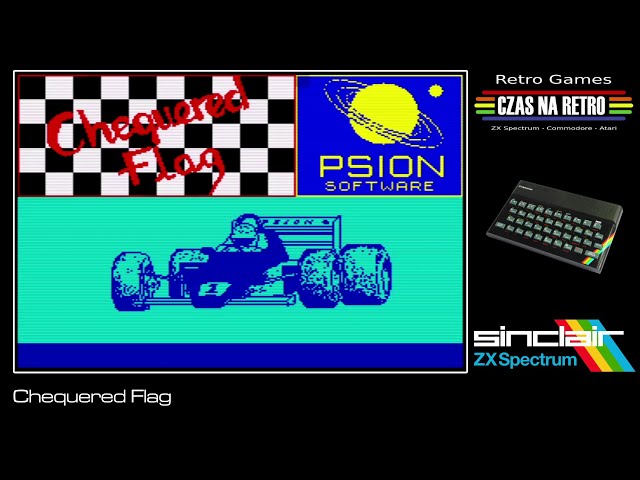 超希少 80s CHECKER FLAG USA製 ヴィンテージファブリック Chequered Flag (1983) - ZX Spectrum - YouTube