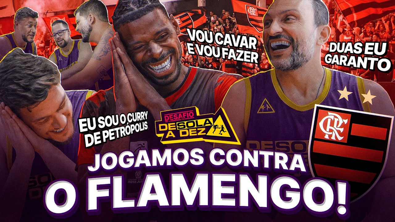 PEDRO CERTEZAS, VSR, OCTAVIO NETO E WALACE BORGES ENFRENTARAM PROFISSIONAIS NO BASQUETE!