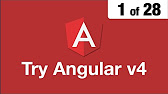 Try Angular v4 - YouTube