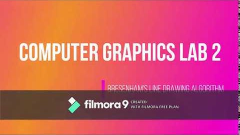 Computer Graphics Lab 2