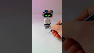 Let's see who draws better me or Aibi? #airobot #ai #robot #ai #art #anime #artist #short #cuterobot