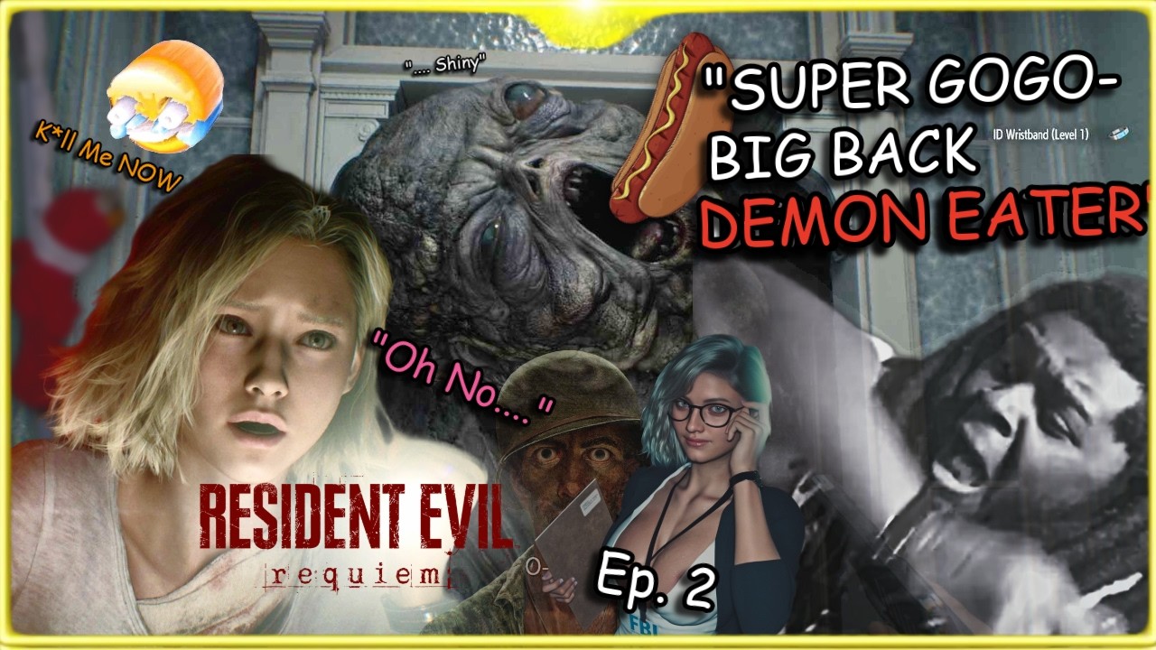THEY TRYIN TO EAT MY CHEEKS!!! | Resident Evil Requiem (Episode 2)