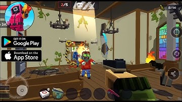 Pixel Combat:Zombie Strike! Full Gameplay Animation Walkthrough Part 1 (Android iOS)