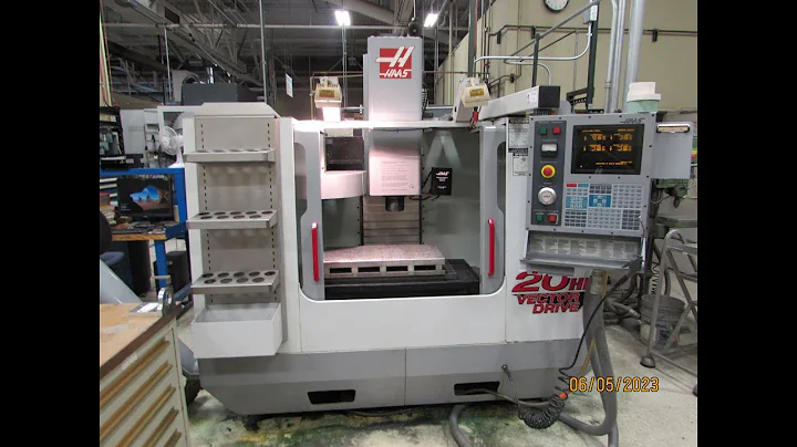 Haas VF-2 CNC Vertical Machining Center with 2-Speed Gearbox, 4th Axis Drive, Coolant System