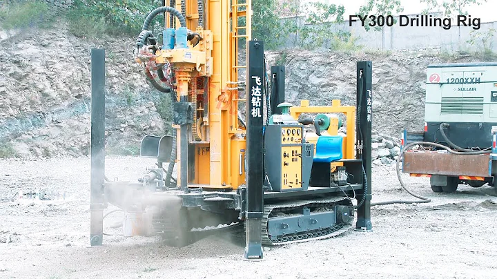 FY-300 Pneumatic DTH Bore Water Well Drilling Rig Machine