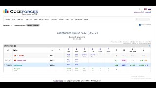 Codeforces Round 932 (Div. 2) | A + B   | Code C++
