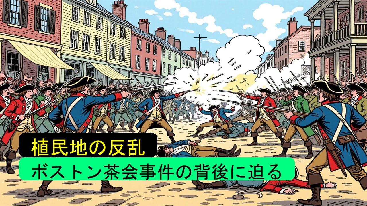 ボストン茶会事件：歴史上最も偉大な抗議の一つ - YouTube