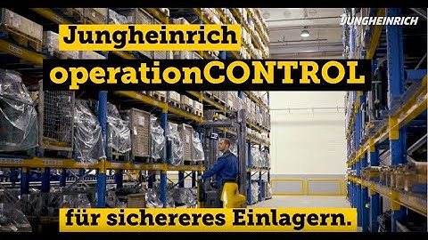 Jungheinrich Assistenzsysteme – operationCONTROL