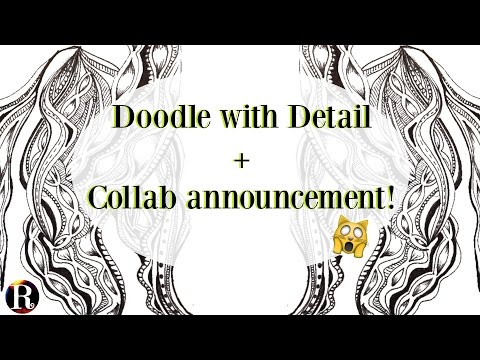 Drawing A Detailed Doodle ★ Collab Announcement With Vreecks!