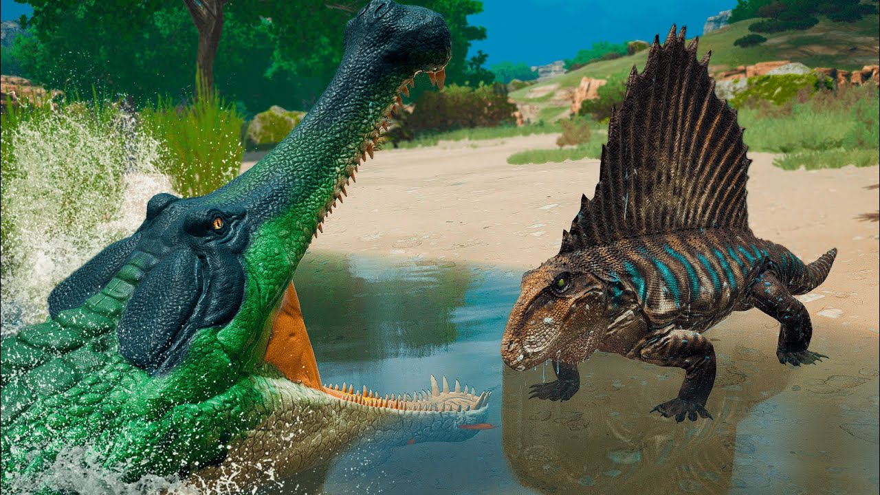 Familia de DIMETRODON, A Jornada pela Sobrevivência! - Path of Titans (PT-BR)