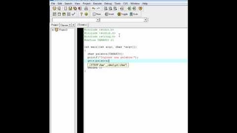 Ejemplo 1: Cadenas con Lenguaje C