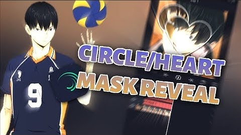 Circle/heart mask reveal || Alight Motion Tutorial