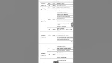Sixth semester Time table Bcom/BBA CBCSS students #calicutuniversity