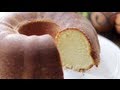Whipping Cream Pound Cake Recipe