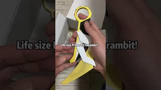 Valorant life size prime karambit#valorant #toys