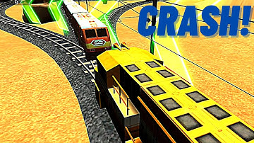 Train Crash in Train Transport Simulator - Level 6 Gameplay