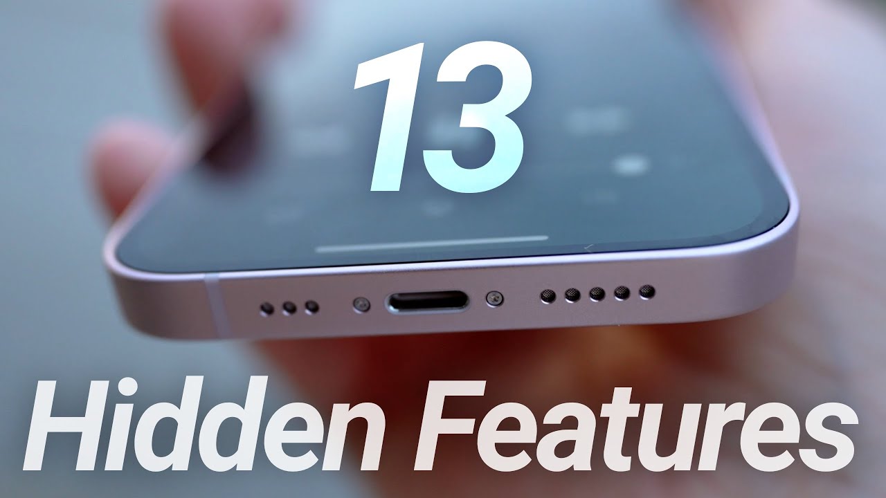 หมายเลข ซิ ม การ์ด 13 หลัก  New  iPhone 13 \u0026 13 Pro HIDDEN Features! New Apple Secrets