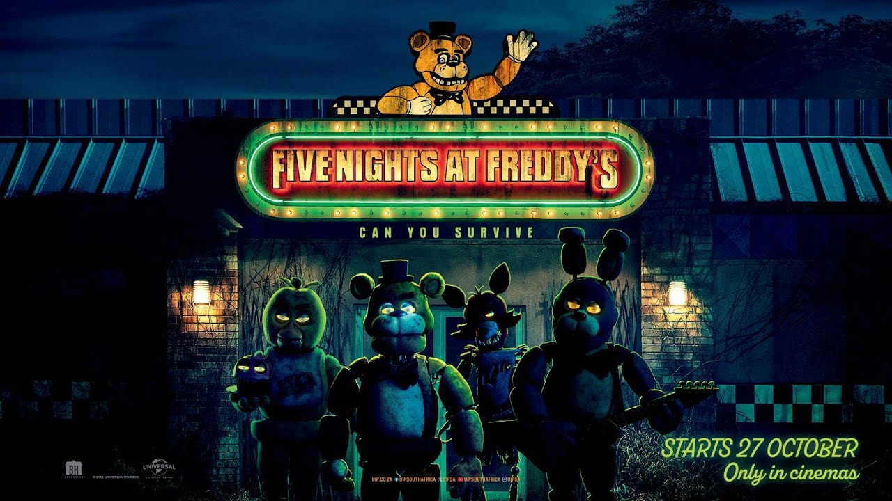 🚨 FNAF O FILME 🎥 NA SUA CASA 😱 logo logo você poderá assitir five n