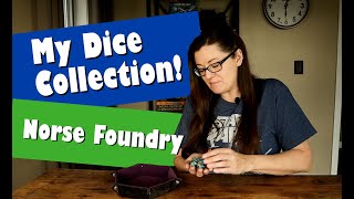 What's in My Dice Collection? Norse Foundry Dice Review - Unique DnD Dice