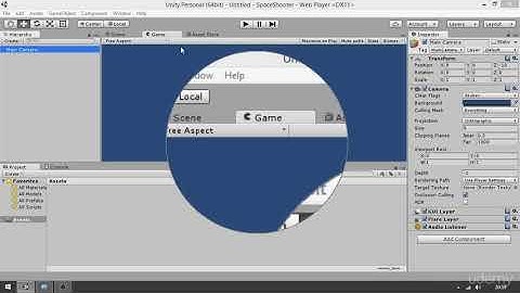 Unity Crash Course - Learn about Key Input in 30 Minutes : 02 - Setting up Unity