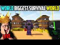 🥺WORLD&#39;S BIGGEST SURVIVAL WORLD IS BACK - TEDDY GAMING