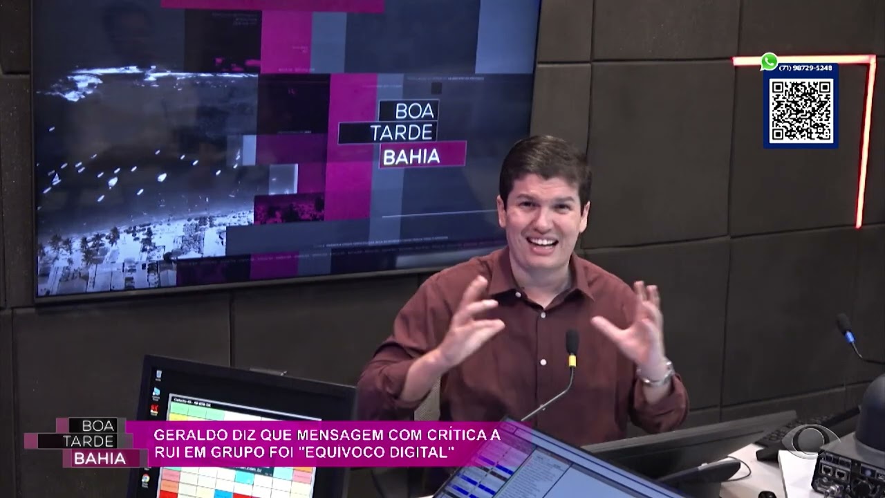 Indireta?  Rui Costa posta mensagem bíblica nas redes sociais | Boa Tarde Bahia