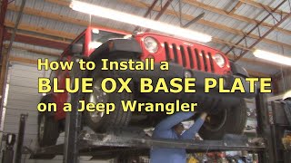 RV 101®  How To Install a Blue Ox Base Plate on a Jeep Wrangler