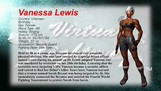 Virtua Fighter 4 - Vanessa Lewis (Profile)