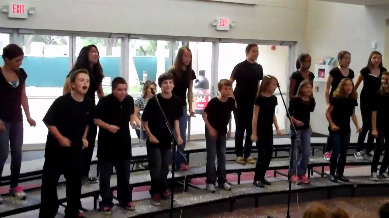 Amy Callahan directed this chorus. kids anka