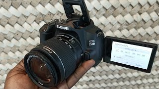 Canon EOS 250D / Rebel SL3 DSLR Camera with 18-55mm F/3.5-5.6 III Lens | EOS Kiss X10 Unboxing