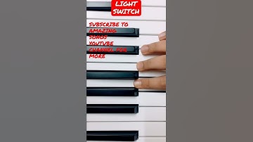 LIGHT SWITCH | CHARLIE PUTH | PLAYED BY AMAZING SONGS YOUTUBE CHANNEL