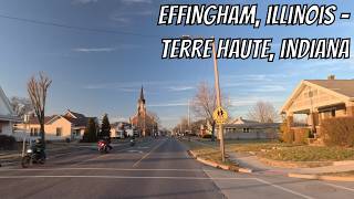 Effingham, Illinois to Terre Haute, Indiana! No talking drive from Illinois to Indiana. screenshot 4