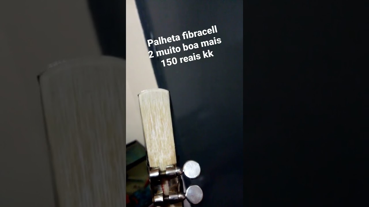 palheta sax alto fibracell