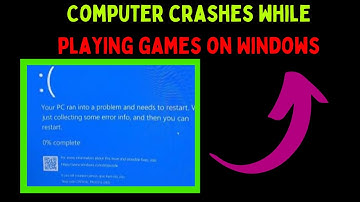 How to Fix Computer Crashes While Playing Games on Windows 11