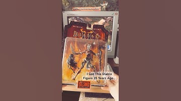I Got This Diablo Figure 25 Years Ago..@Blizzard #diablo2 #blizzard #gameshorts #throwback #2000s
