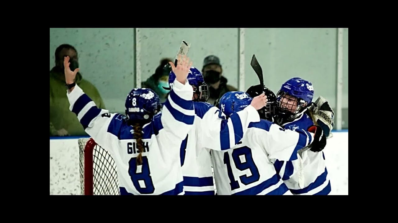Lewiston Girls Ice Hockey 2022 Maine State Champions – Lilly Gish 2nd Goal
