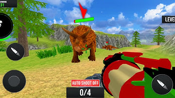 Real Dino Hunting Zoo Hunter Games - Wild Dinosaur Zoo Games - Android Gameplay - Part #6