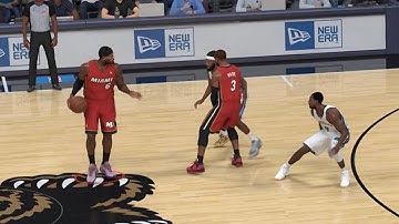 How LeBron & Wade Played in Their Prime – NBA 2K25 Realistic Highlights